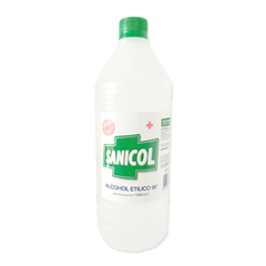 Alcohol De Cereal Al 96% Sanicol De 1 Litro