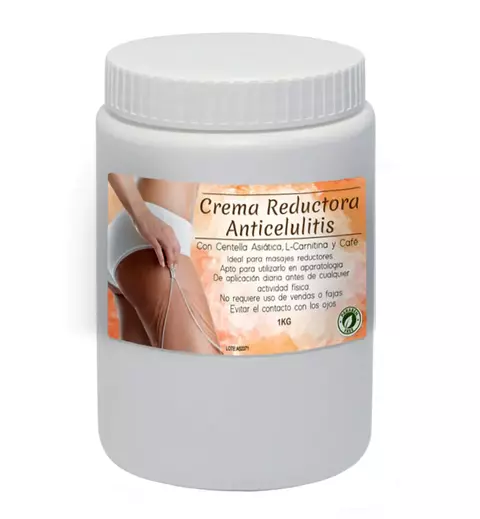 Crema Reductora Centella L-carnitina Y Café 1kg En Villa Urquiza
