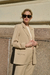 blazer ÁMBAR crema - comprar online