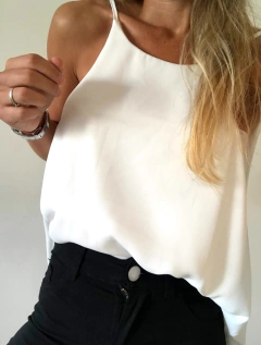 Blusa doble escote - comprar online