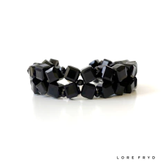 PULSERA BRUNA BLACK - Lore Fryd