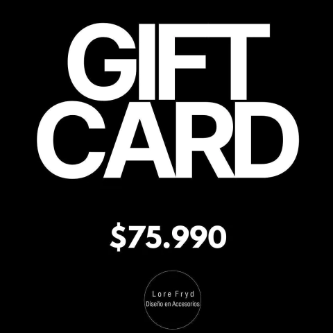 GIFT CARD LORE FRYD - comprar online