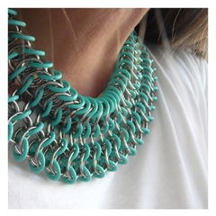 COLLAR ELOISA AQUA EDICION LIMITADA