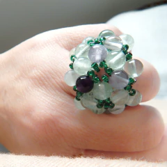 ANILLO ELVA FLUORITA - tienda online