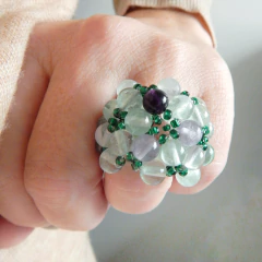 ANILLO ELVA FLUORITA - Lore Fryd