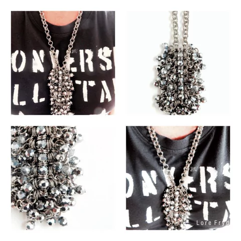 COLLAR JULIA SILVER - comprar online