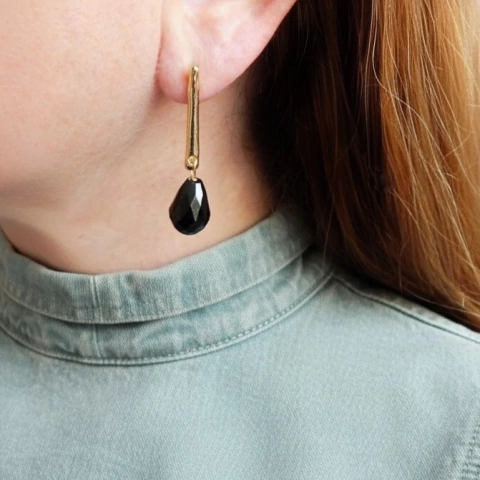AROS MARTA BLACK - comprar online
