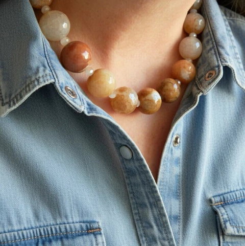 COLLAR AGATAS - comprar online