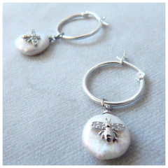 AROS BEE PLATA 925 - Lore Fryd