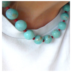 COLLAR TURQUESAS
