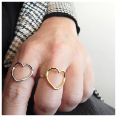 ANILLOS LOVE PLATA 925 - Lore Fryd