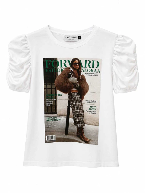 REMERA MANGA PRINCESA FORDWARD (White)