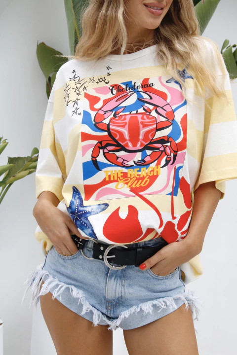 REMERÓN/VESTIDO CANGRY YELLOW - comprar online