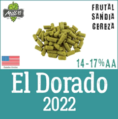Lúpulo El Dorado en Pellets