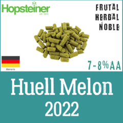 Lúpulo Huell Melon en Pellets