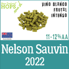 Lúpulo Nelson Sauvin en Pellets