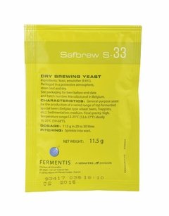 Levadura SafAle S-33 - comprar online