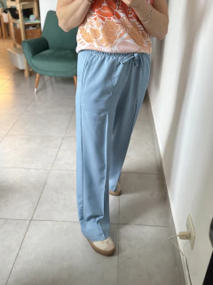 Pantalón CHECO celeste - comprar online