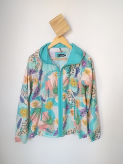 rompevientos AGAVE estampado aqua
