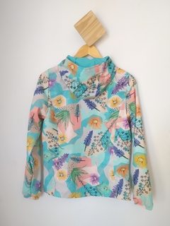 rompevientos AGAVE estampado aqua - comprar online