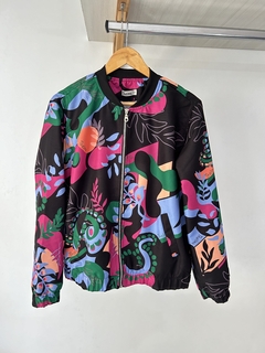 Campera ASTROMELIA estampado negro