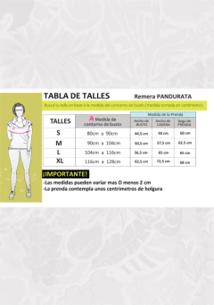 remera PANDURATA azul en internet