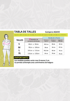 rompevientos AGAVE estampado verde - comprar online