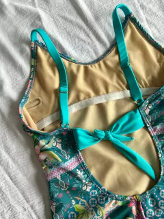 enteriza ESTAMPADO TURQUESA - comprar online