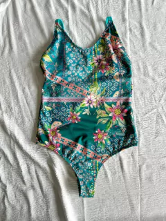 enteriza ESTAMPADO TURQUESA - comprar online