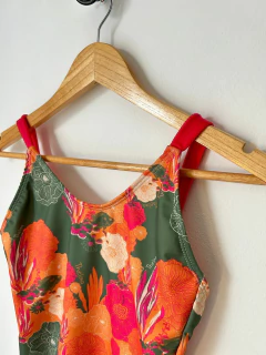 enteriza ESTAMPADO naranja en internet