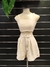 Conjunto cropped alça larga bermuda pregas #5584 na internet