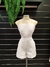 Conjunto short botoes perna #5577