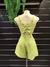 Conjunto cropped alça larga bermuda pregas #5584 - comprar online
