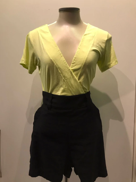 Body verde limão body