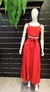 Conjunto top e saia longa alfaiataria na internet