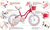 Bicicleta Infantil Royal Baby Star Girl Rosa Niña Rod 14 - tienda online