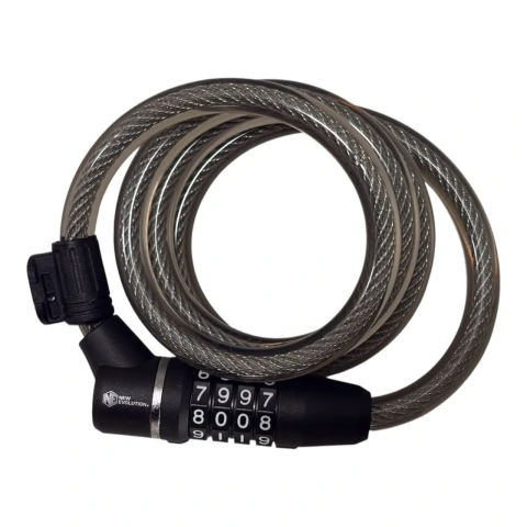 Candado Cable New Evolution NE-875 con Combinación 12 mm x 1,20 m