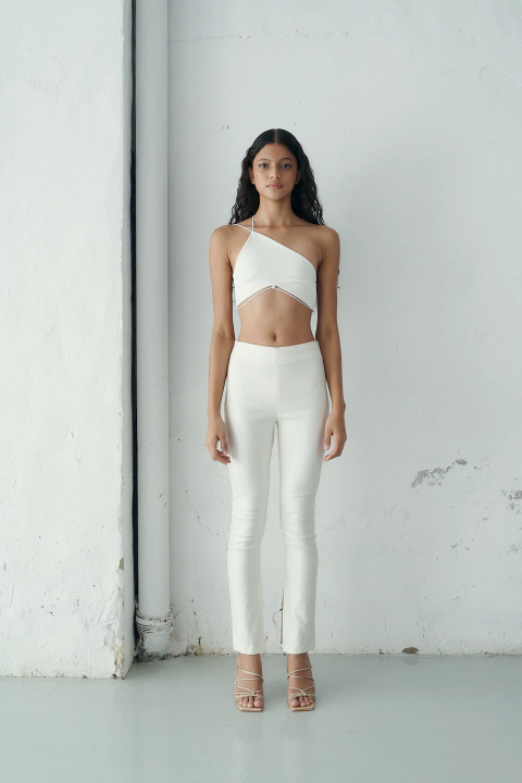 Pantalón Henrri - Blanco engomado