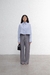 Camisa Crop Celeste - comprar online