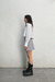 Camisa Crop Gris - AGUS CHUEIZER