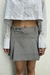 Falda Sastrera Clash Gris - AGUS CHUEIZER