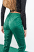 PANT8462 Babucha simil cuero cocodrilo con cordon a tono - comprar online