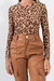 PANT0867 Babucha cargo simil cuero texturado - comprar online