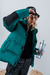 Imagen de CAMP0010 Campera puffer de sire con parches, cierre y abrojos