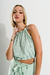 BLUS0224 Blusa de bambula con volados y elástico en internet