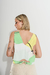 BLUS2422 Blusa poplin estampado doble capa en internet