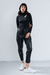 Imagen de PANT8460 Babucha simil cuero negra con cordon al tono