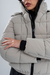 CAM21323 Puffer sire fantasia a cuadros con parche, puño y capucha desmontable - Indumentaria Wassa