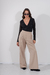 PANT0879 Pantalon wide leg melange pinzado - comprar online