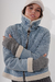 GAMU0949 Gamulan denim combinado con boucle crudo - Indumentaria Wassa